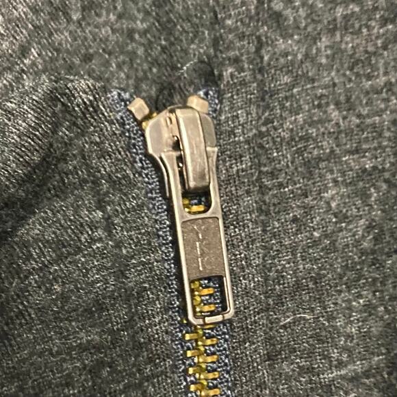 NWOT HELMUT LANG Sweater Cardigan Jacket L Wool Knit Shawl Draped Asymmetric Zip - Picture 7 of 8